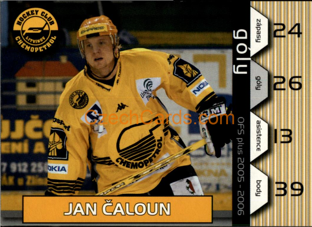 Jan Čaloun OFS 2005-06 #G 02