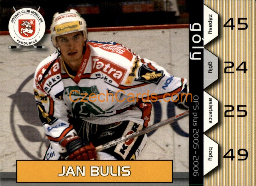 Jan Bulis OFS 2005-06 #G 05
