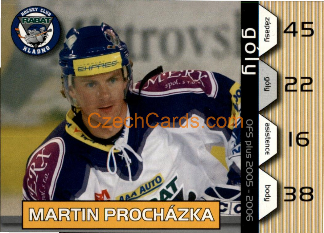 Martin Procházka OFS 2005-06 #G 06