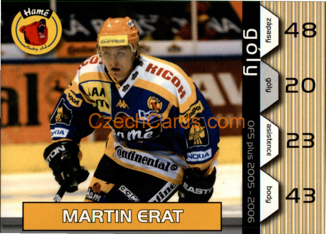 Martin Erat OFS 2005-06 #G 11