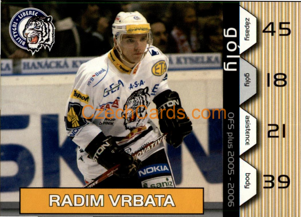 Radim Vrbata OFS 2005-06 #G 15