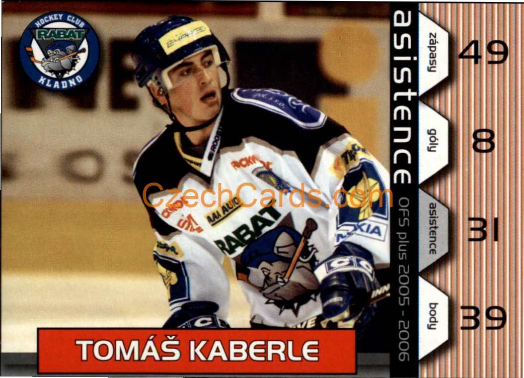 Tomáš Kaberle OFS 2005-06 #A 04