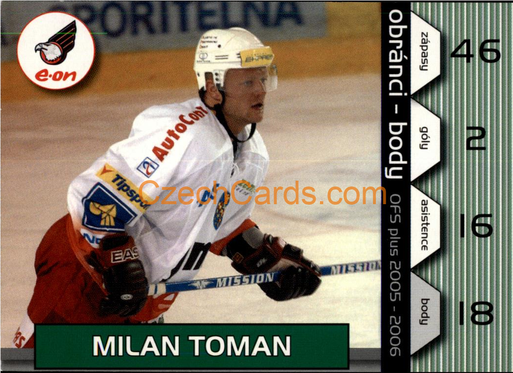 Milan Toman OFS 2005-06 #O 14