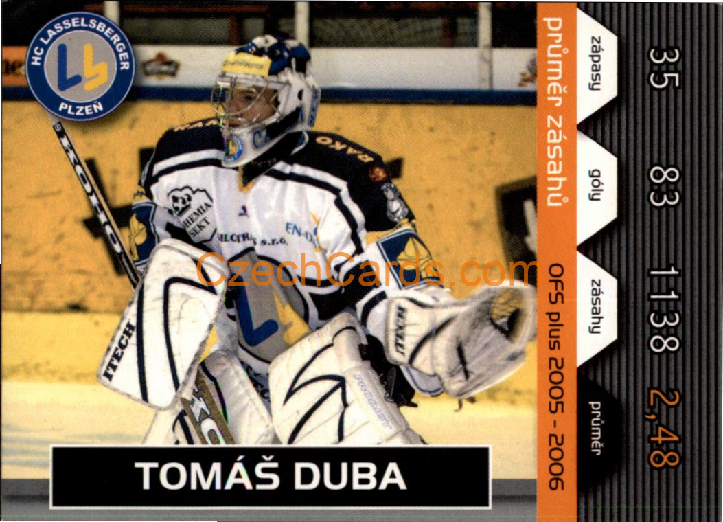 Tomáš Duba OFS 2005-06 #P 10