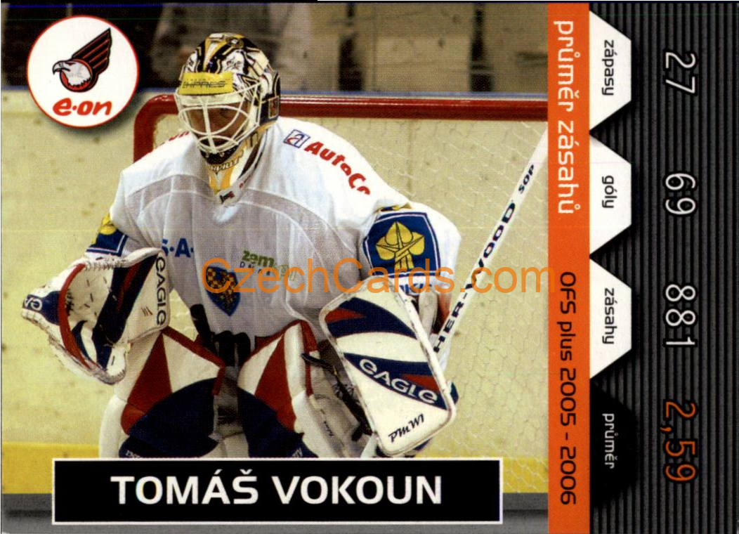 Tomáš Vokoun OFS 2005-06 #P 13