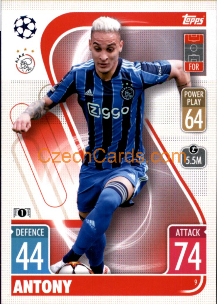 Antony Topps Match Attax 2021/22 #9