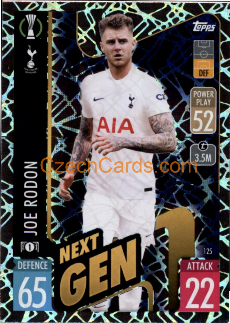 Joe Rodon Topps Match Attax 2021/22 Next Gen #125
