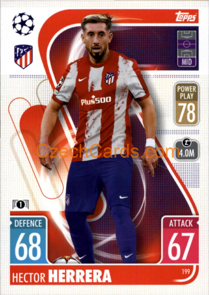 Hector Herrera Topps Match Attax 2021/22 #199