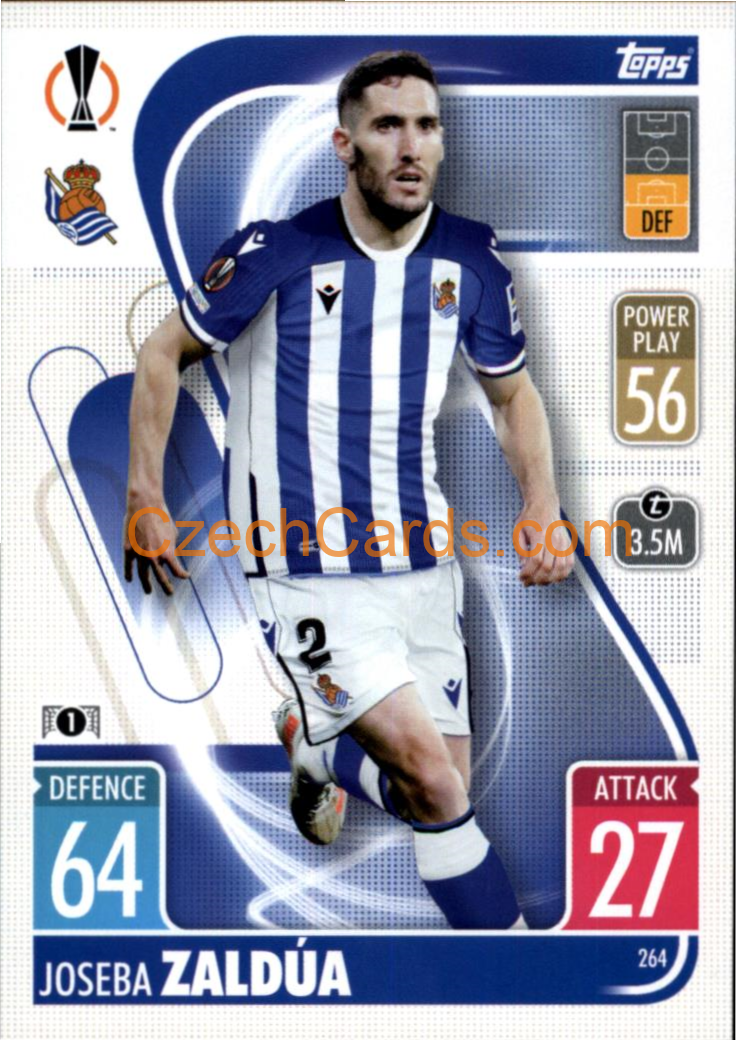 Joseba Zaldúa Topps Match Attax 2021/22 #264
