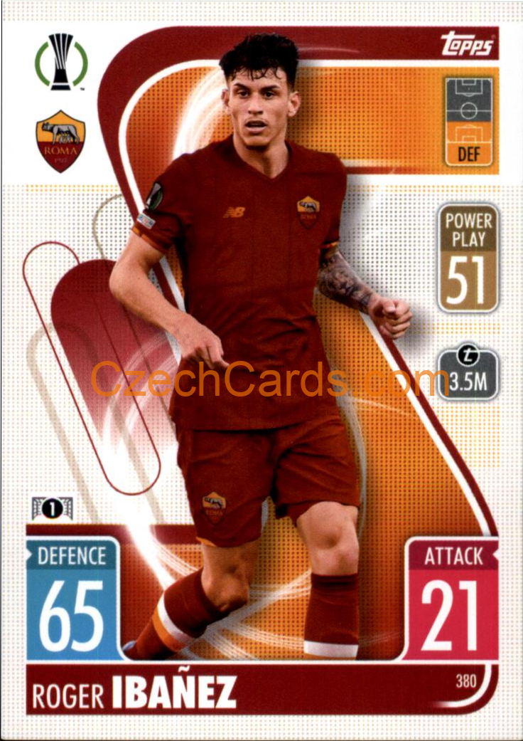 Roger Ibanez Topps Match Attax 2021/22 #380