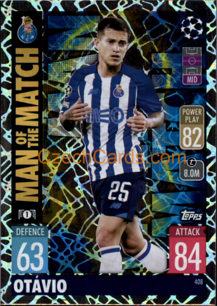 Otávio Topps Match Attax 2021/22 Man Of The Match  #408