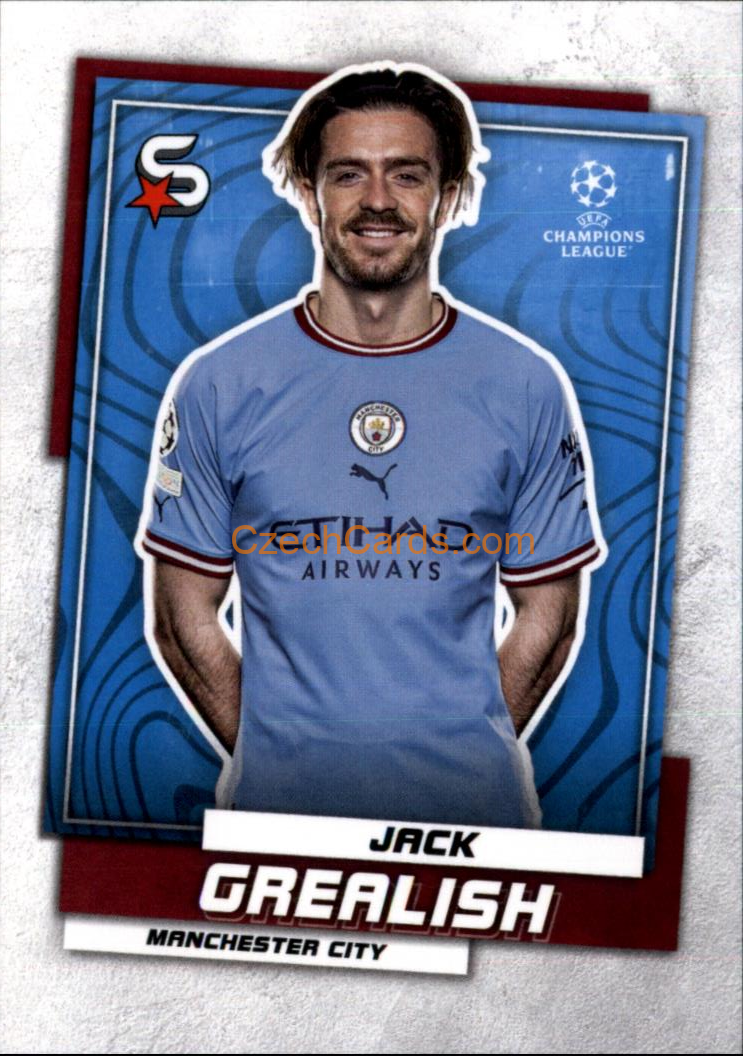 Jack Grealish 2022/23 Topps Superstars #6