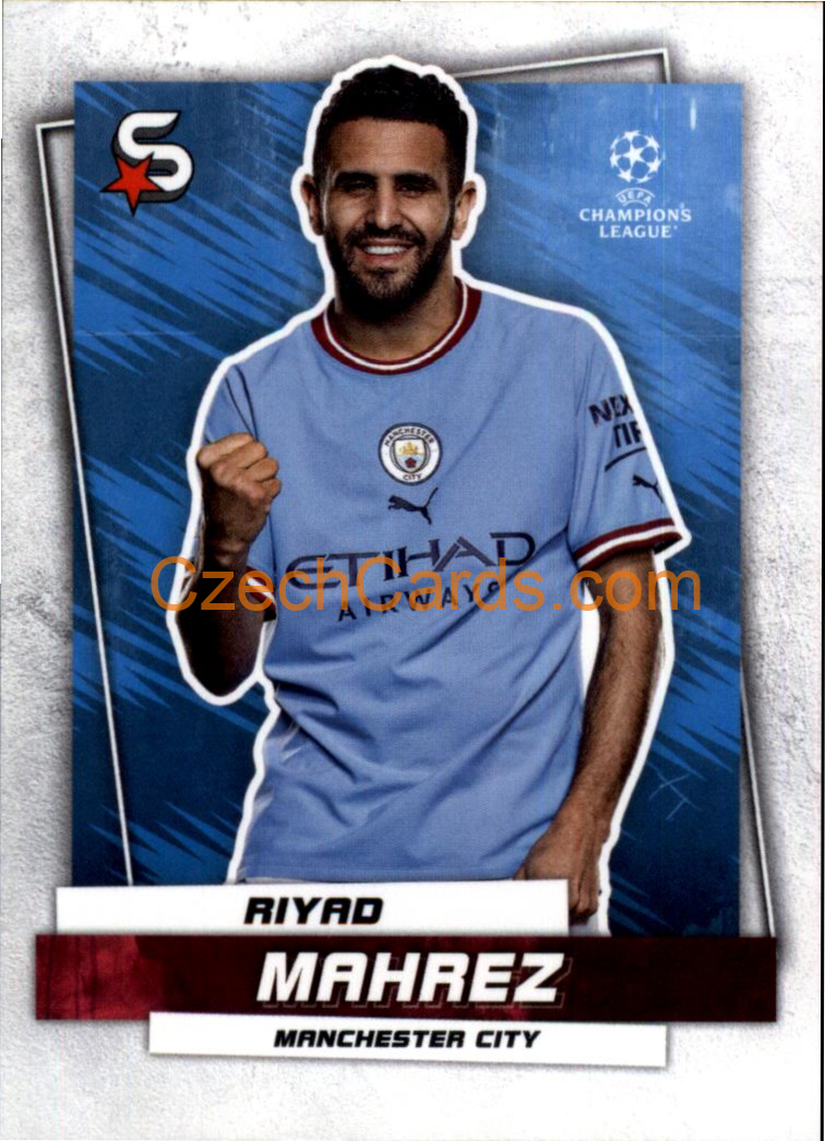 Riyad Mahrez 2022/23 Topps Superstars #8