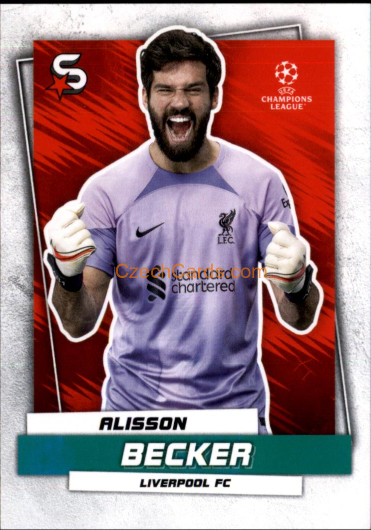 Alisson Becker 2022/23 Topps Superstars #11 