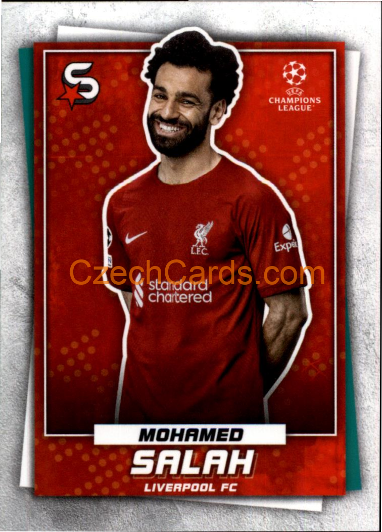 Mohamed Salah 2022/23 Topps Superstars #19
