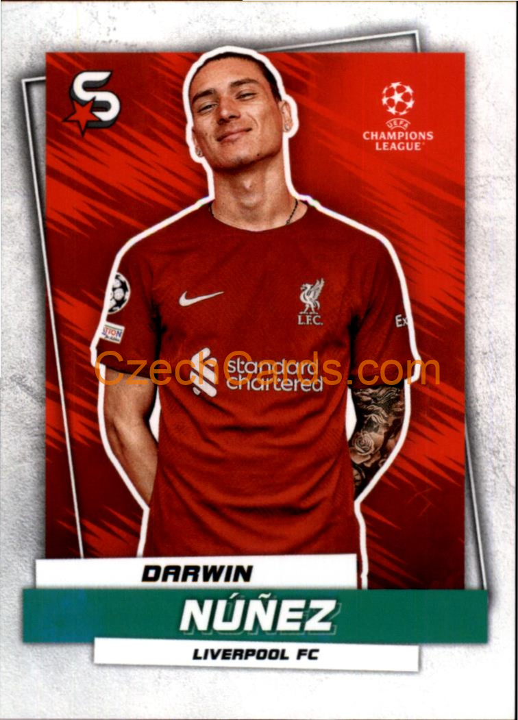 Darwin Núñez 2022/23 Topps Superstars #20