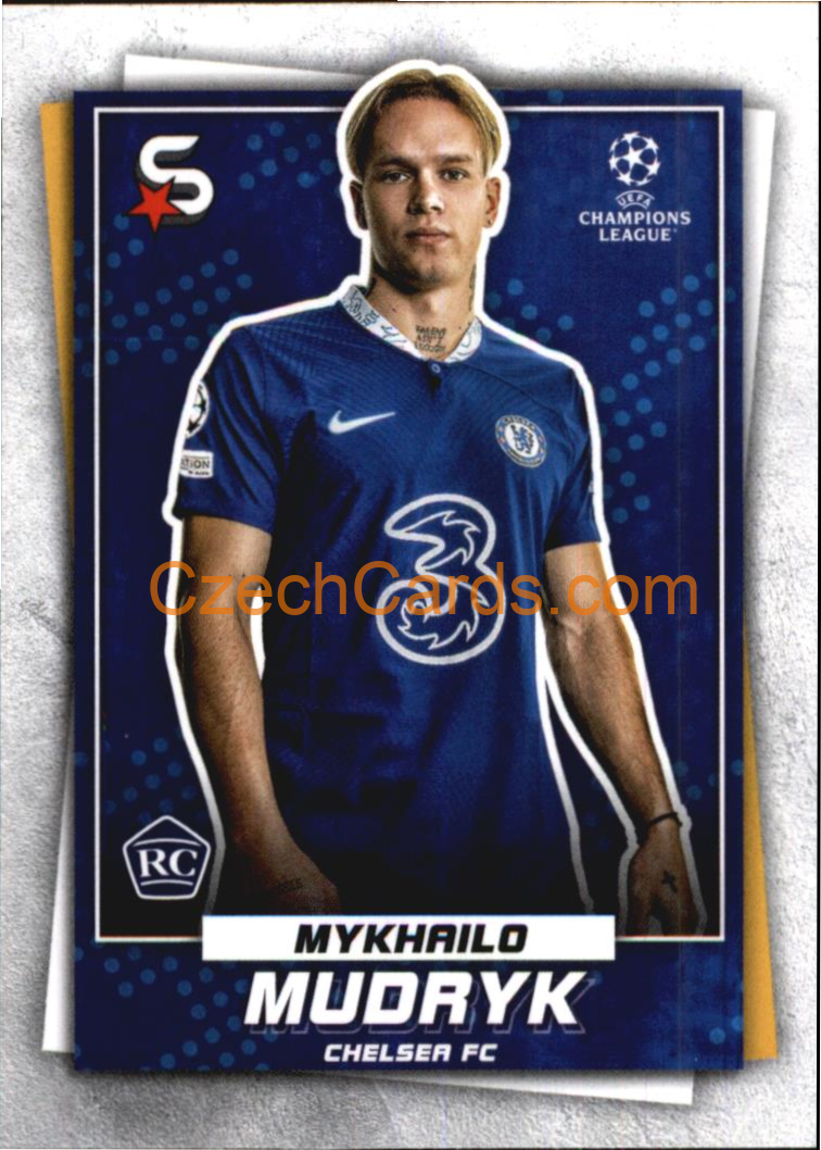 Mykhailo Mudryk 2022/23 Topps Superstars #23 RC