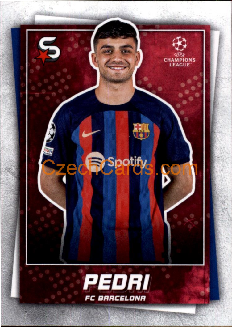 Pedri 2022/23 Topps Superstars #49