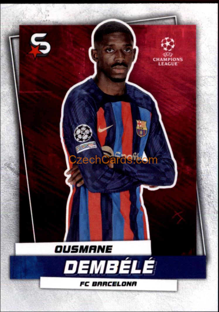 Ousmane Dembele 2022/23 Topps Superstars #53