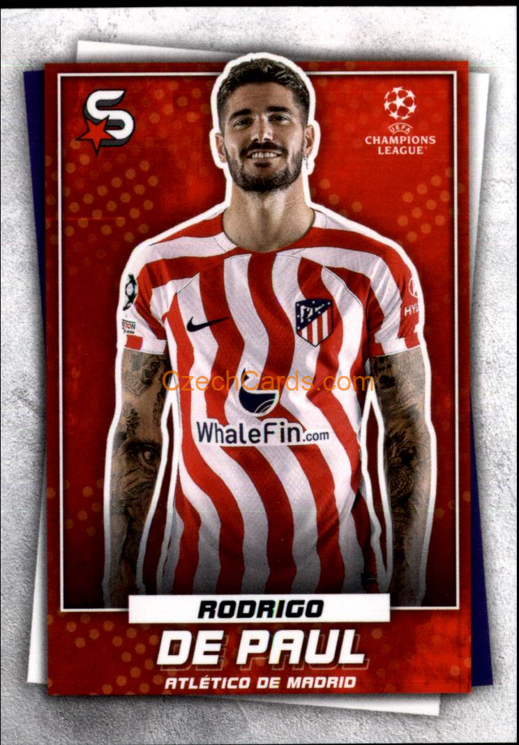 Rodrigo De Paul 2022/23 Topps Superstars #61