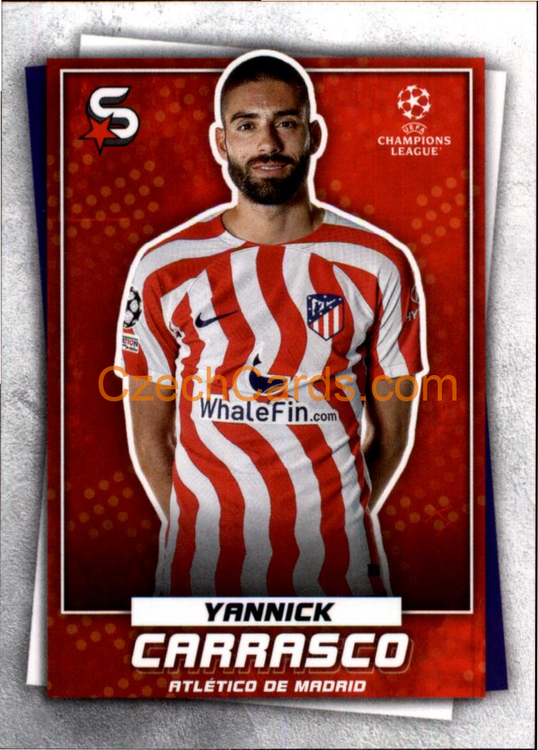 Yannick Carrasco 2022/23 Topps Superstars #62