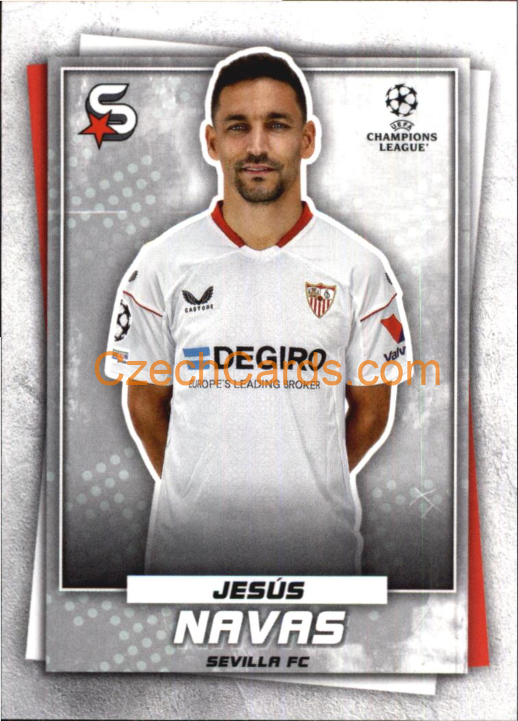 Jesus Navas 2022/23 Topps Superstars #64