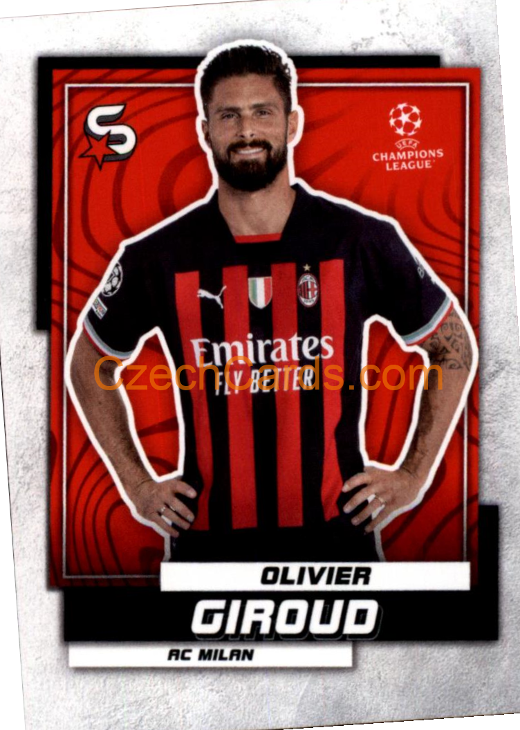 Olivier Giroud 2022/23 Topps Superstars #75