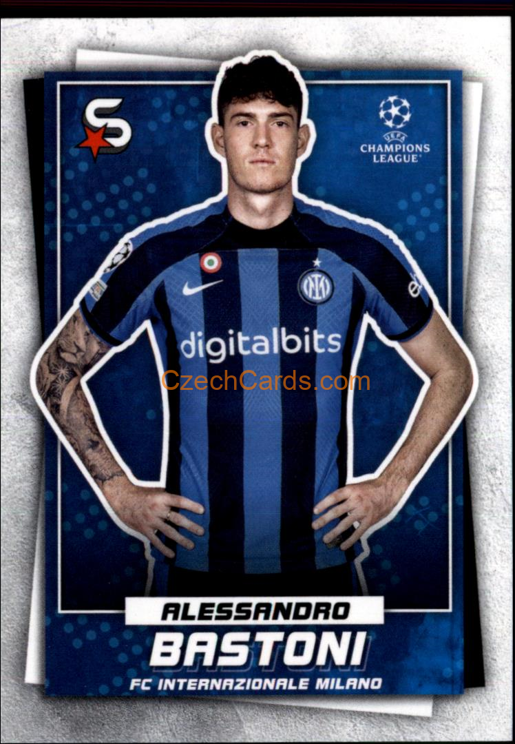 Alessandro Bastoni 2022/23 Topps Superstars #76