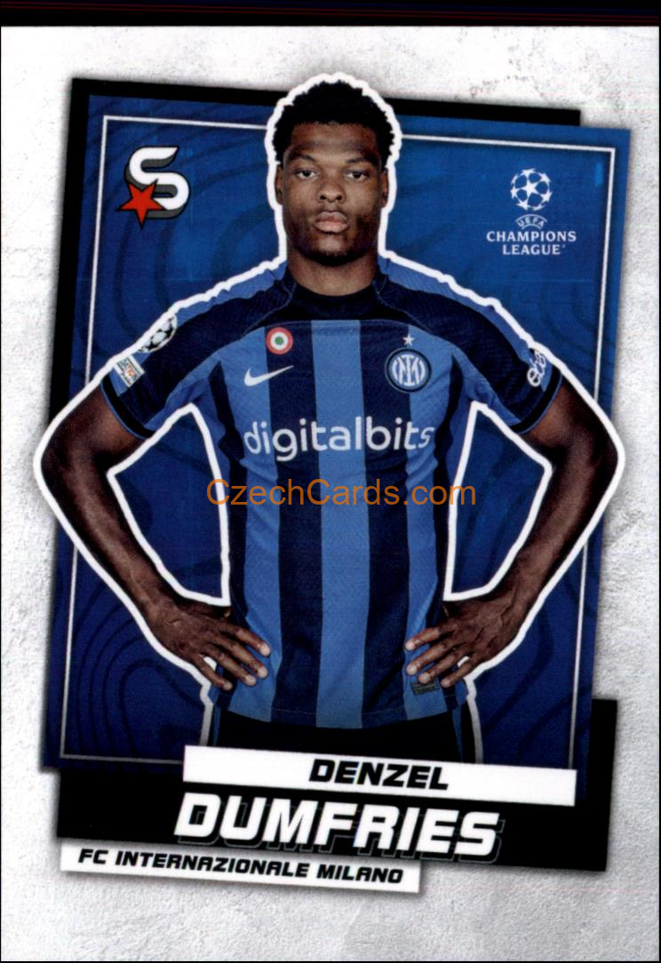 Denzel Dumfries 2022/23 Topps Superstars #78