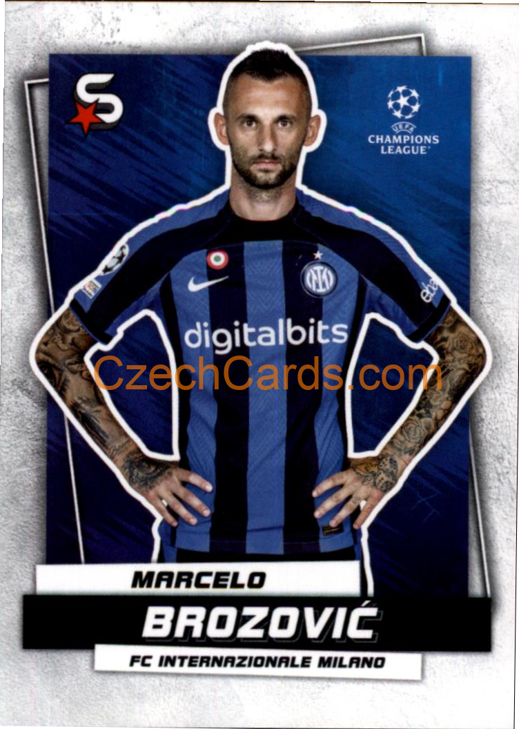 Marcelo Brozović 2022/23 Topps Superstars #80