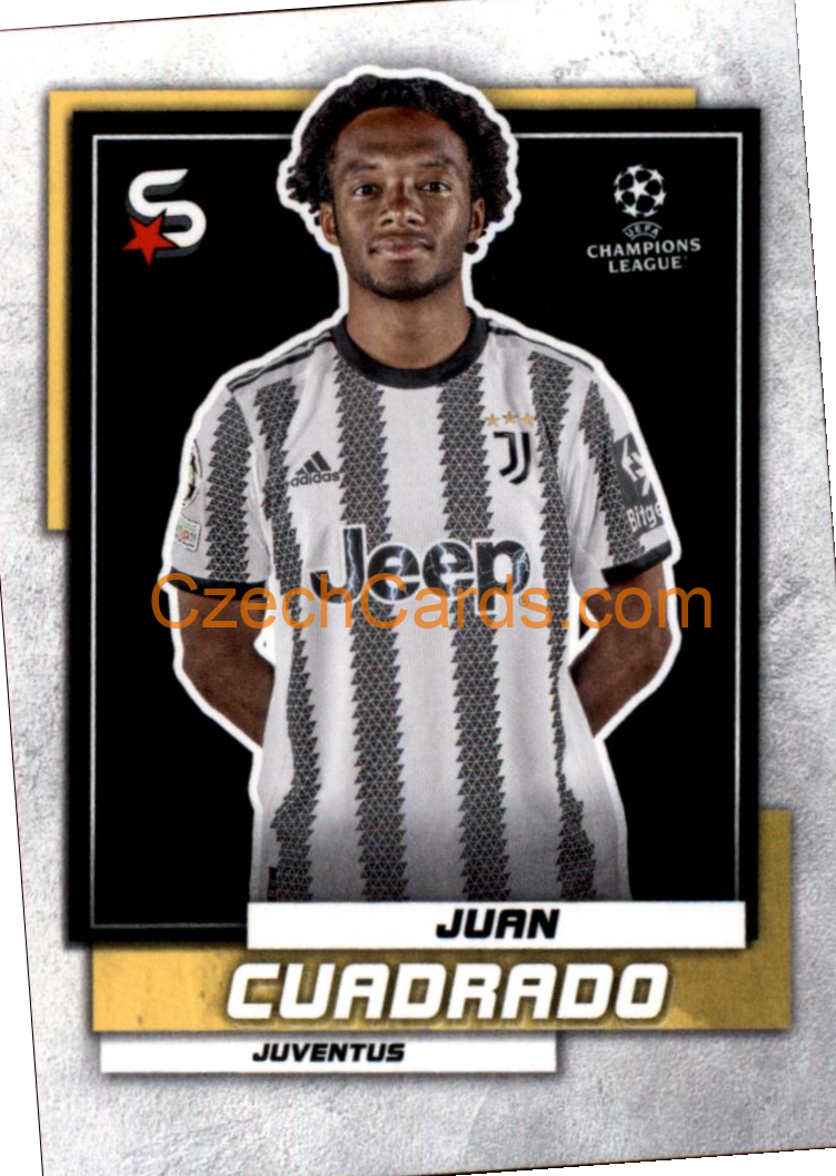 Juan Cuadrado 2022/23 Topps Superstars #87