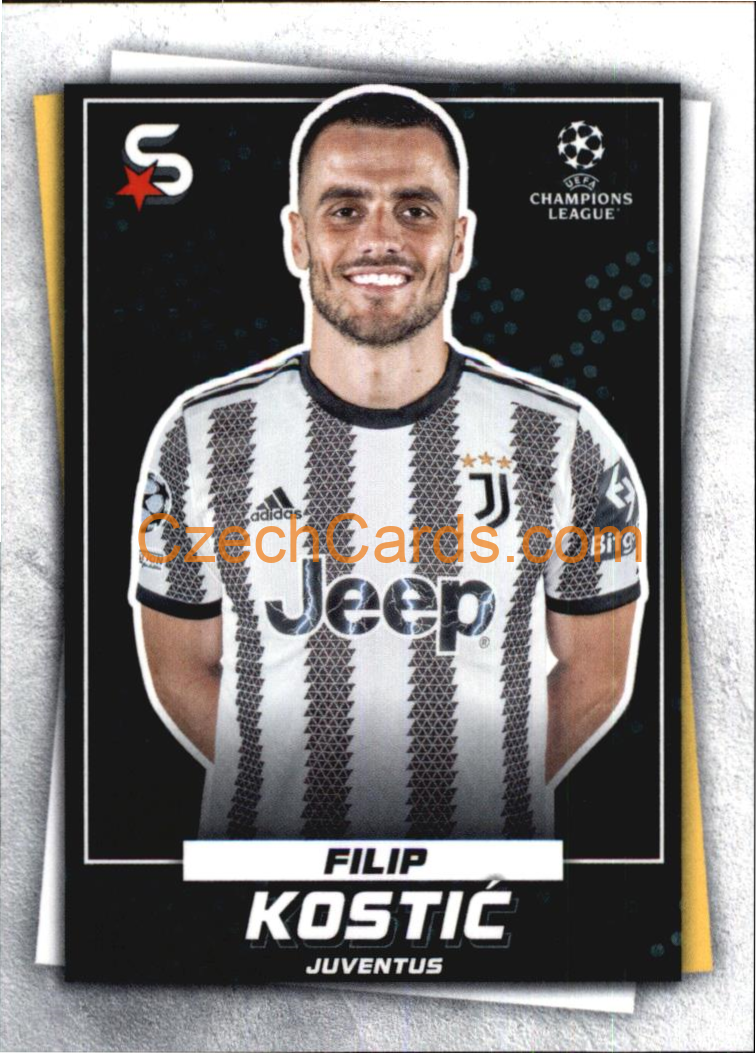 Filip Kostic 2022/23 Topps Superstars #88