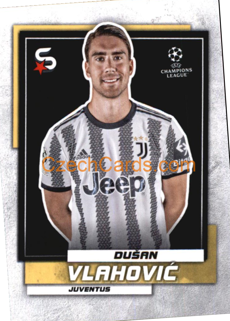 Dusan Vlahovic 2022/23 Topps Superstars #93
