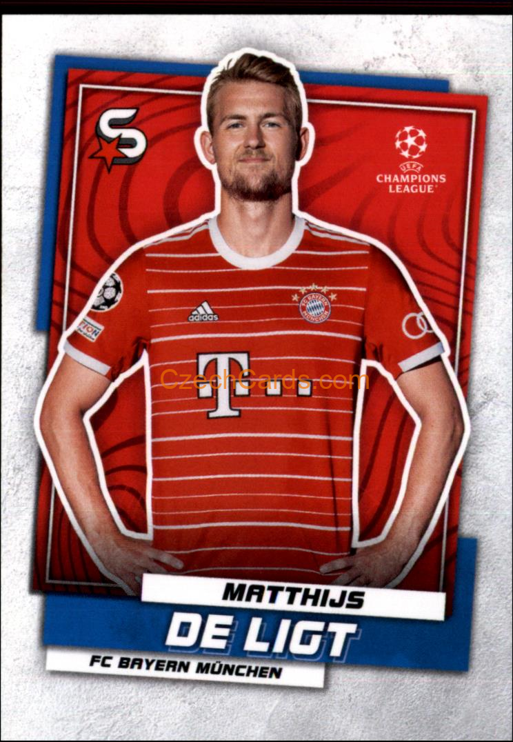 Matthijs de Ligt 2022/23 Topps Superstars #96