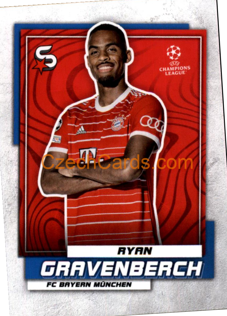 Ryan Gravenberch 2022/23 Topps Superstars #99