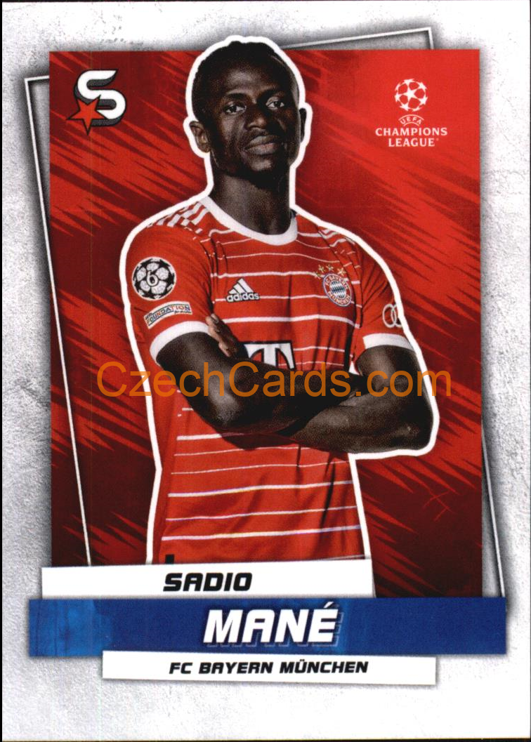 Sadio Mané 2022/23 Topps Superstars #102