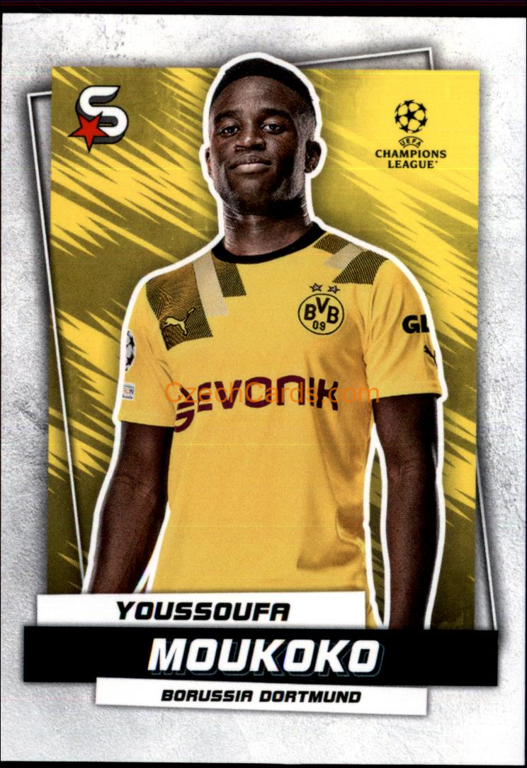 Youssoufa Moukoko 2022/23 Topps Superstars #111