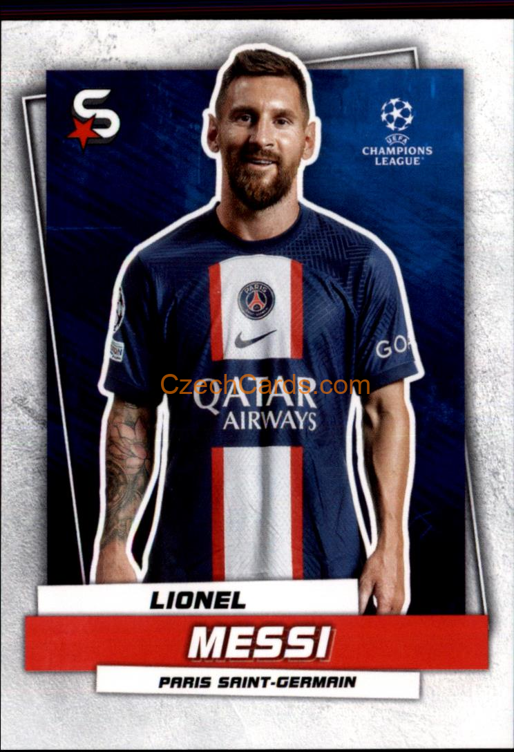 Lionel Messi 2022/23 Topps Superstars #135