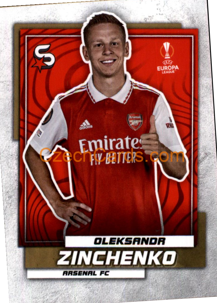 Oleksandr Zinchenko 2022/23 Topps Superstars #160