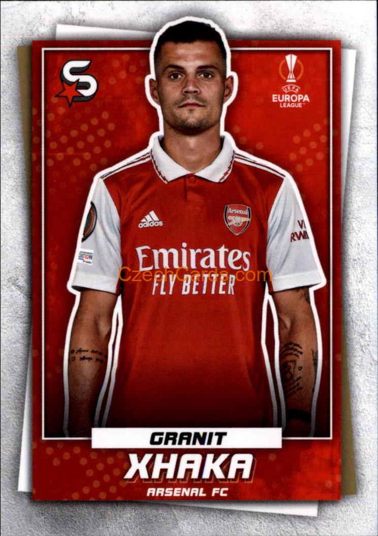 Granit Xhaka 2022/23 Topps Superstars #161