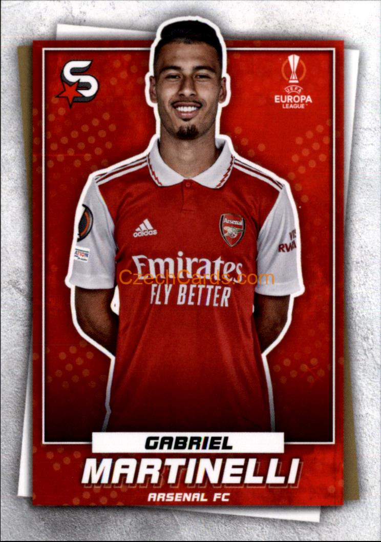 Gabriel Martinelli 2022/23 Topps Superstars #164
