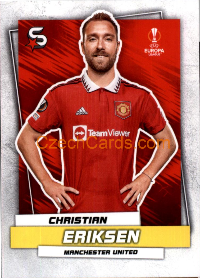 Christian Eriksen 2022/23 Topps Superstars #168