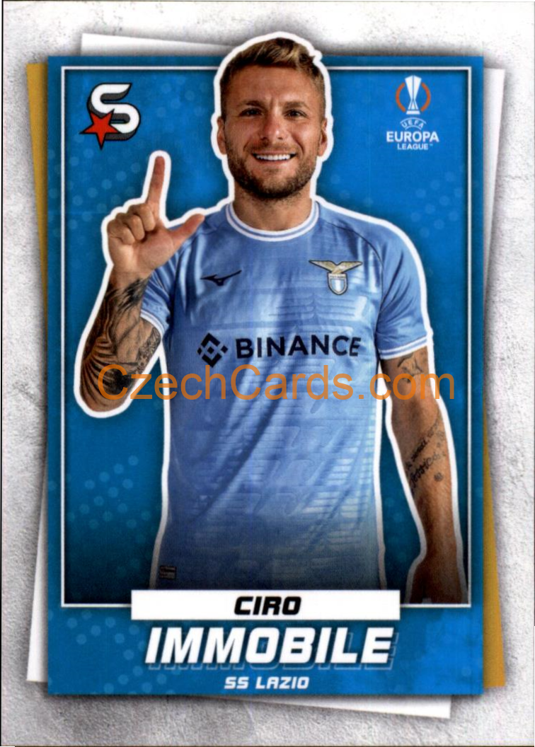 Ciro Immobile 2022/23 Topps Superstars #182