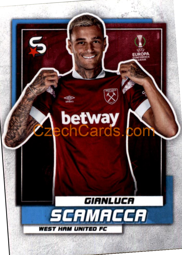 Gianluca Scamacca 2022/23 Topps Superstars #187