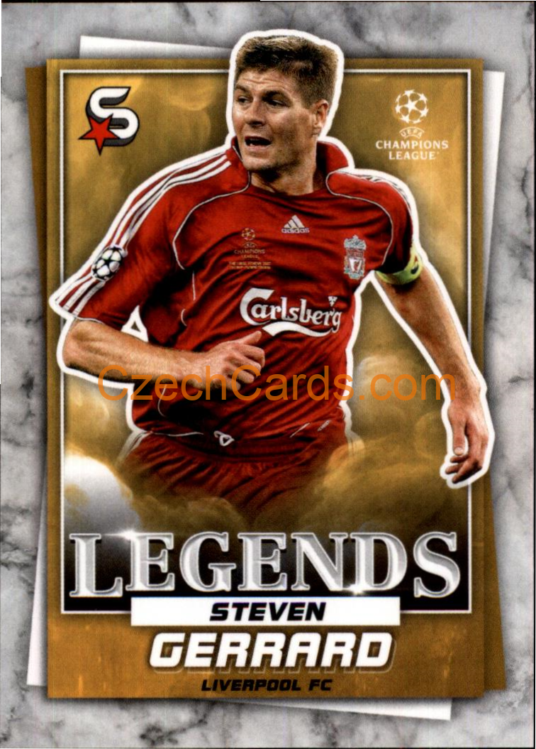 Steven Gerrard 2022/23 Topps Superstars #191