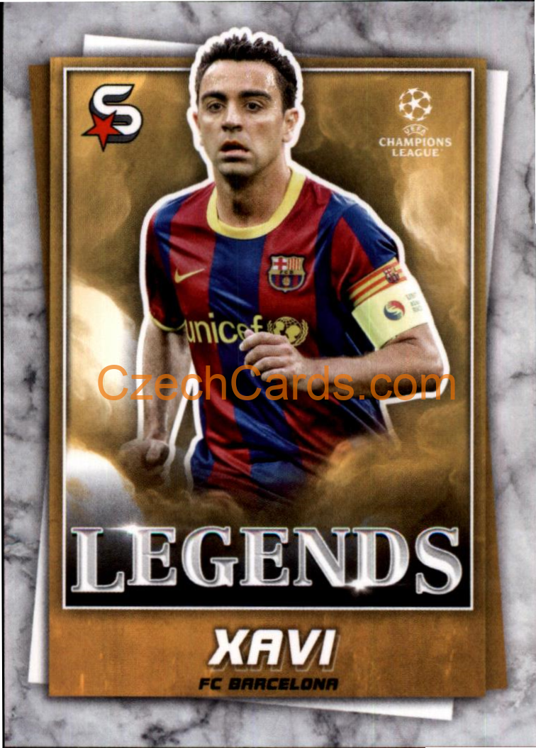 Xavi 2022/23 Topps Superstars #196