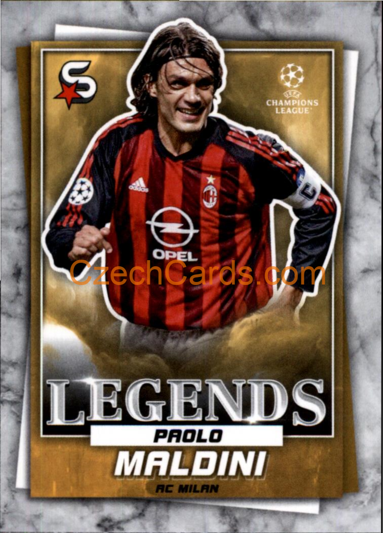 Paolo Maldini 2022/23 Topps Superstars #197