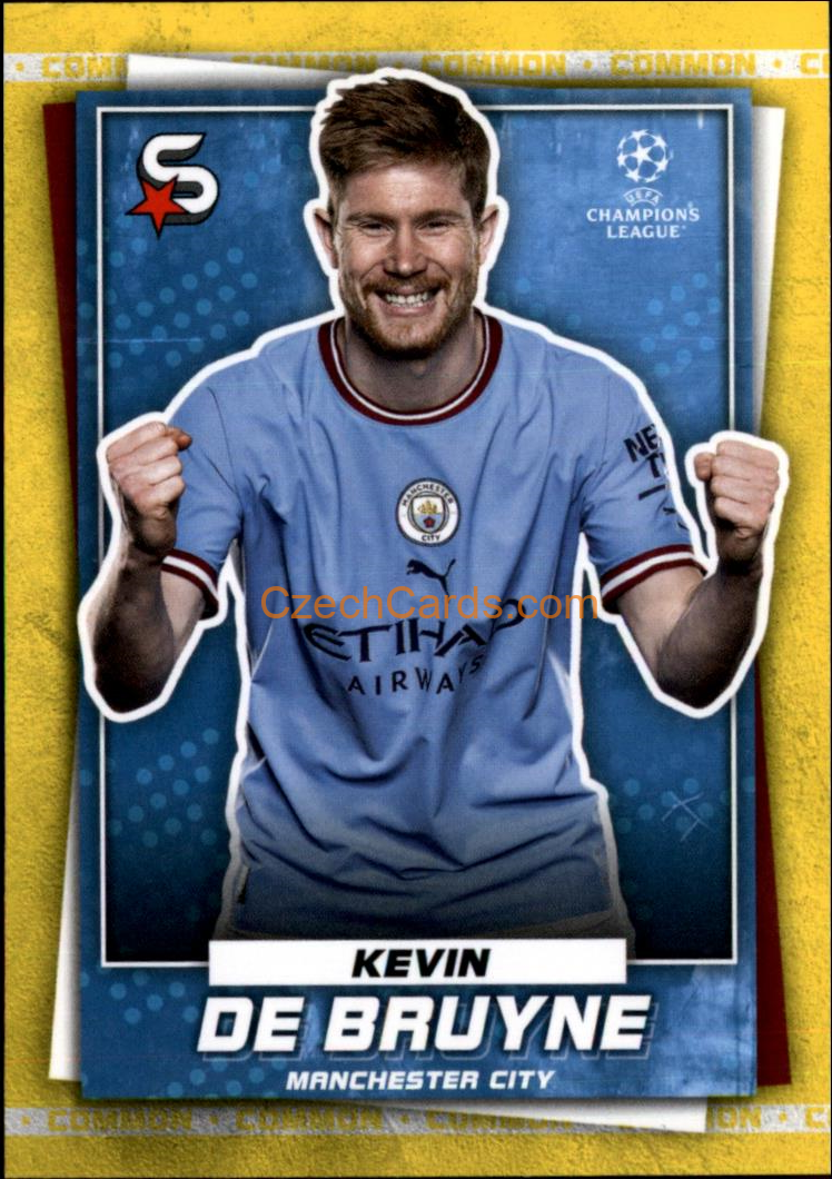 Kevin De Bruyne 2022/23 Topps Superstars #4 common