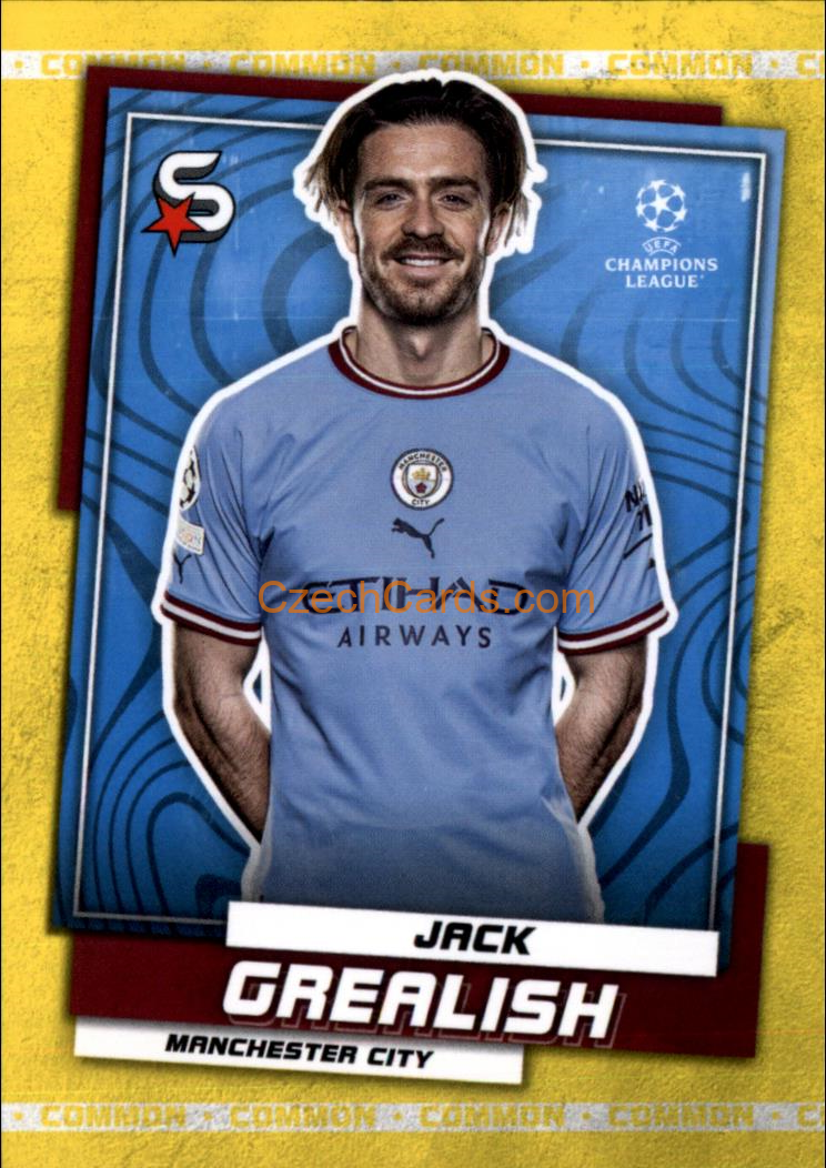 Jack Grealish 2022/23 Topps Superstars #6 common