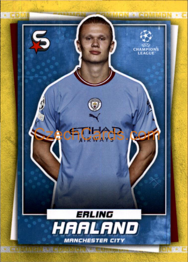 Erling Haaland 2022/23 Topps Superstars #10 common